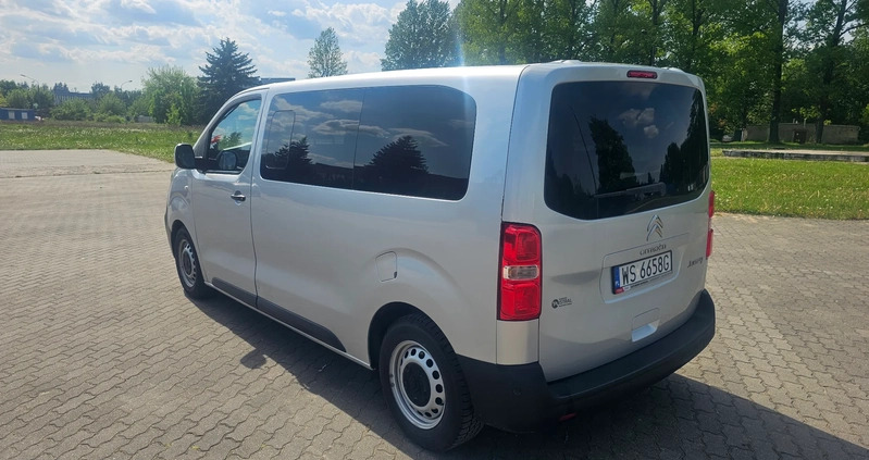Citroen Jumpy Combi cena 118080 przebieg: 78200, rok produkcji 2018 z Siedlce małe 326